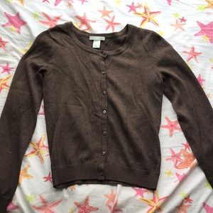 H&M button down sweater